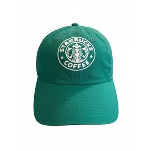 Starbucks Coffee Green Baseball Cap One Size Adjustable Newhattan Cotton